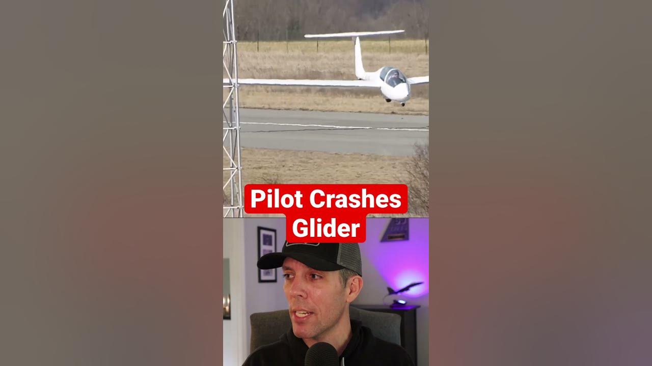 Pilot Crashes Glider! YouTube