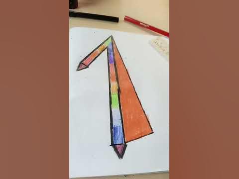 делаю циферку 1 - YouTube