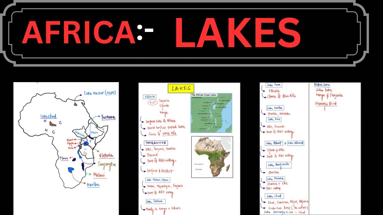 АФРИКА: ОЗЕРА