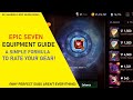 Epic Seven Equipment Guide - A Simple Formula to Rate Your Own Gear [Epic Seven Guides]