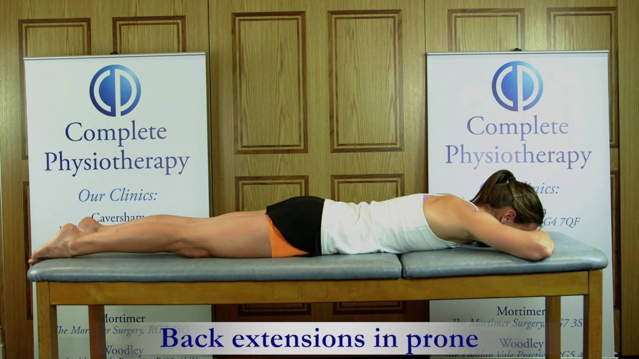 Back extensions YouTube