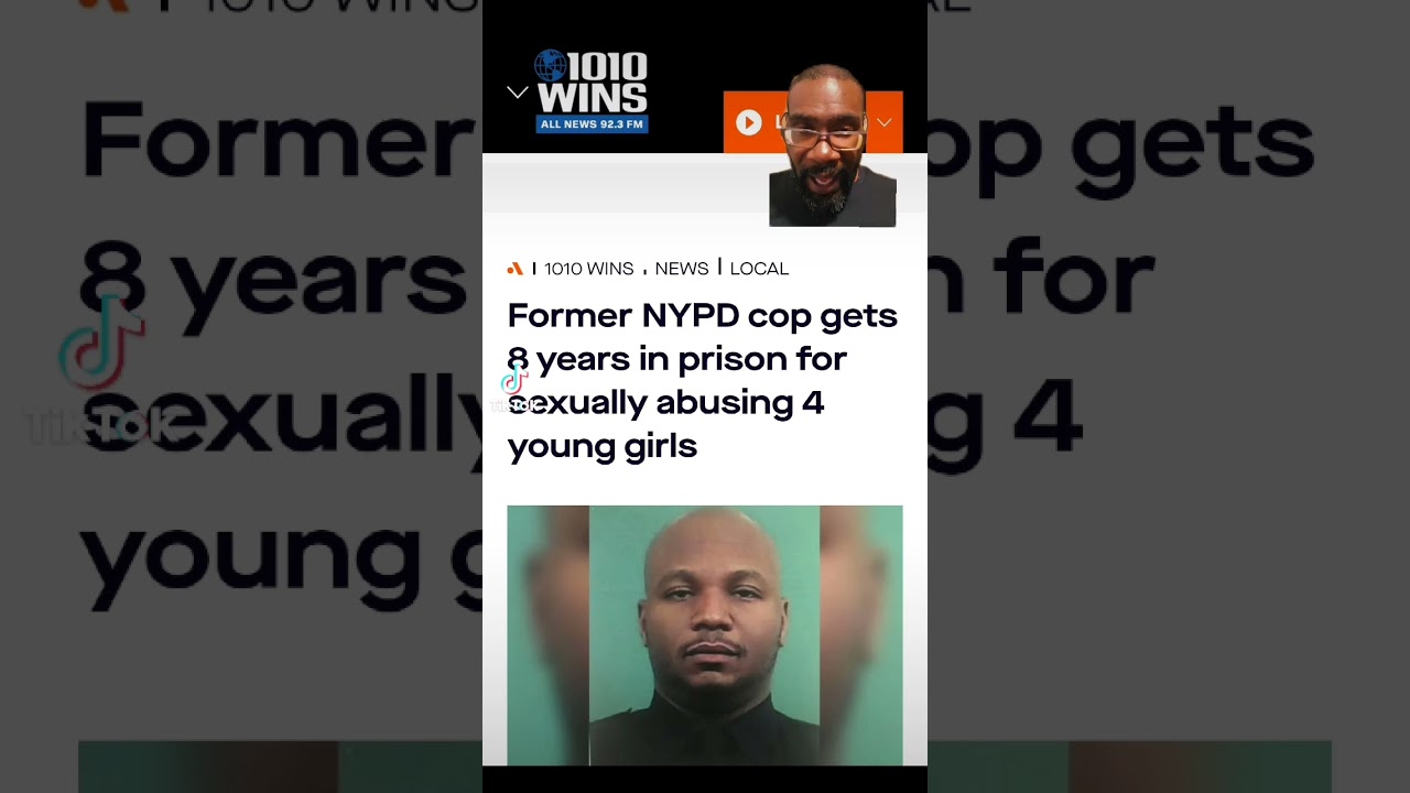 ⁣Ex-NYPD Cop sentenced to just 8 years in prison for heinous crimes. #newyork #nyc