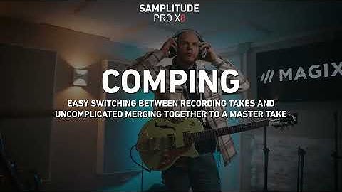 Samplitude Pro X8 - redesigned comping