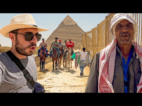 MISIR PİRAMİTLERİNDE ESNAF PAZARLIĞI !! | Giza -277