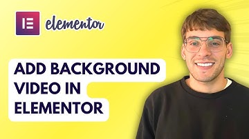 How to Add Background Video in Elementor [2025 Guide]