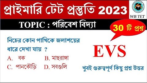 TARGET : Primary TET 2023 | EVS practice set 5 | Math Tricks by Hasnat