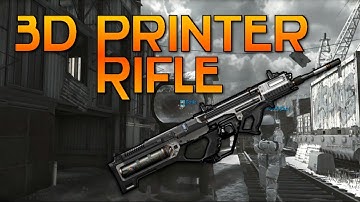 Call of Duty Advanced Warfare "PRINTER RIFLE" NEW 3D Printer Rifle COD Weapon!