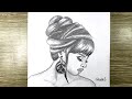 Kolay Çizimler || Bandanalı Güzel Kız Çizimi || How to Draw Girl with Beautiful Hair