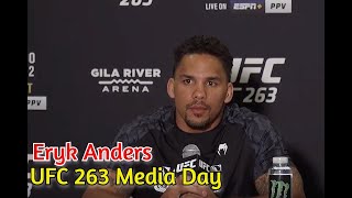 UFC 263: Eryk Anders on illegal knee, rematch with Darren Stewart