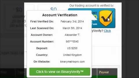 Binary Matrix Pro - 60 Second Binary Strategy Review