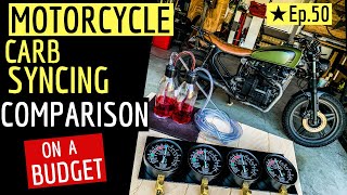 How to ★ Sync Motorcycle Carburetors on A Budget - Ep.50
