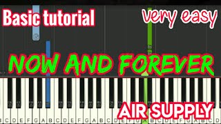 Now and forever - Air Supply | Easy Piano