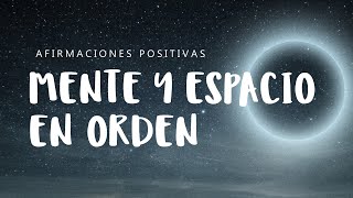 LIMPIEZA, ORDEN Y CLARIDAD MENTAL: Afirmaciones Positivas para Limpiar el Hogar y la Mente 🫧