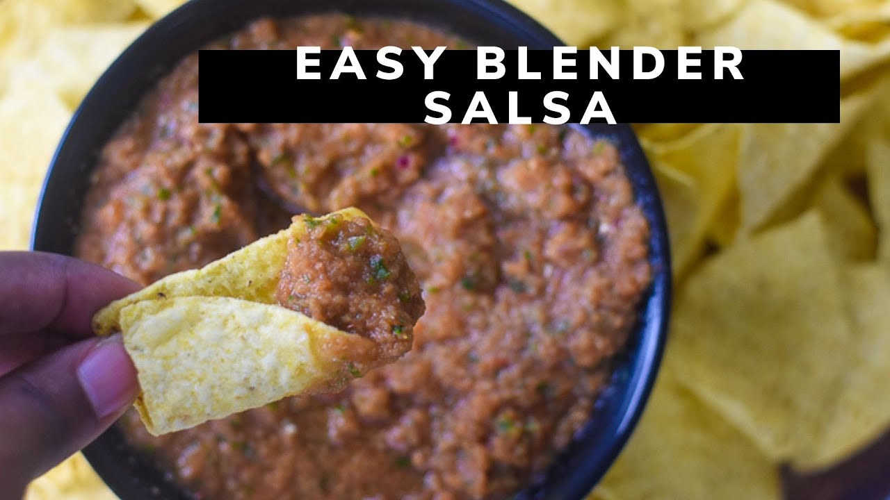 Easy Blender Salsa - Daily Appetite