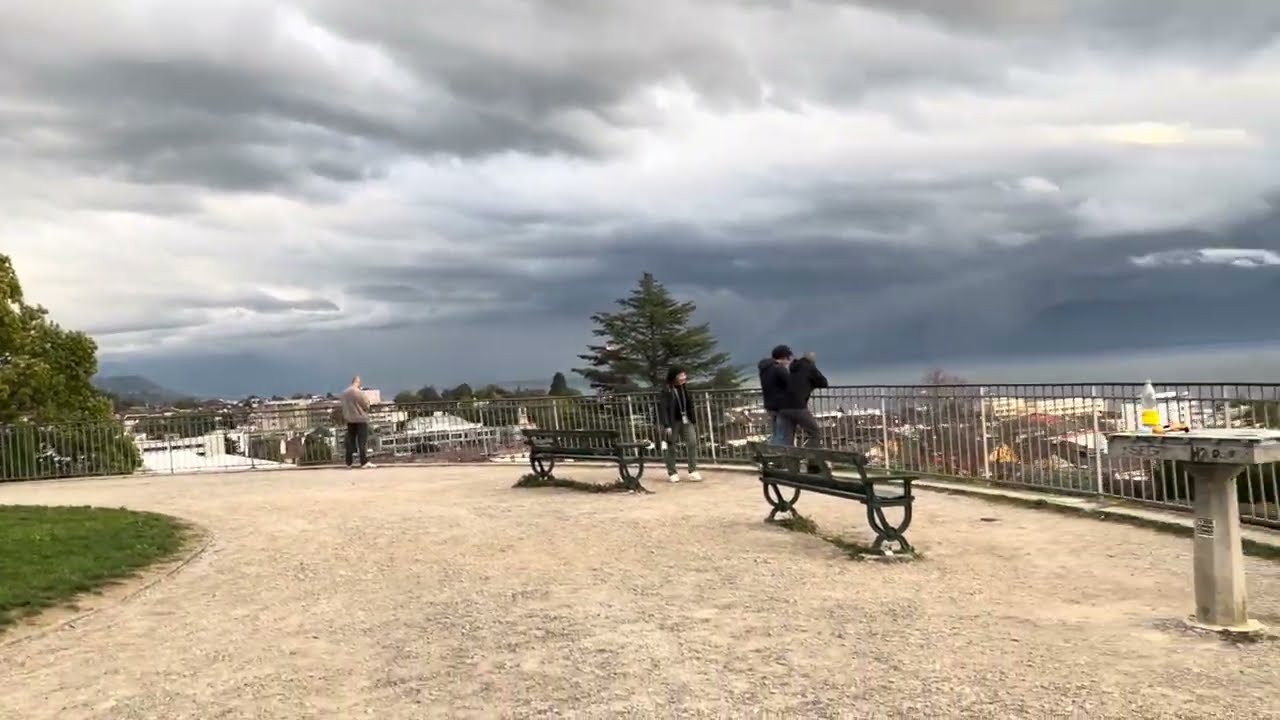 🇨🇭Lausanne, you're beautiful 💫 4  Parc de Milan observation deck 💫