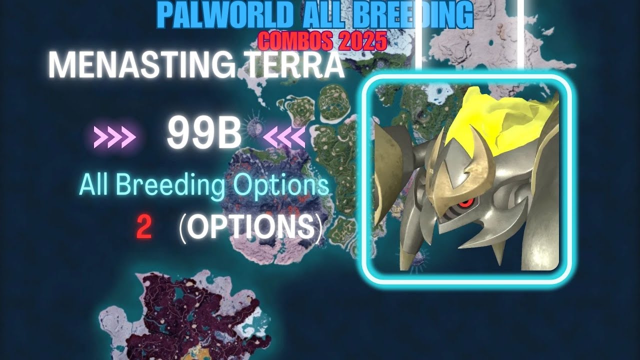 How to breed Menasting Terra in 2025 099B palworld FEYBREAK