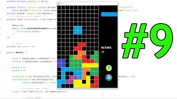 Tetris Game On Java Tutorial - Part 9