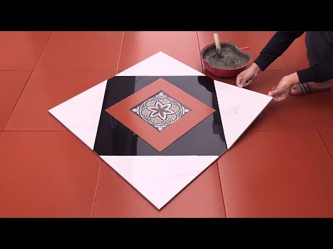 Amazing Idea - Simple Way To Make Your Own Ceramic Tile Coffee Table At Home - Craft Ideas For