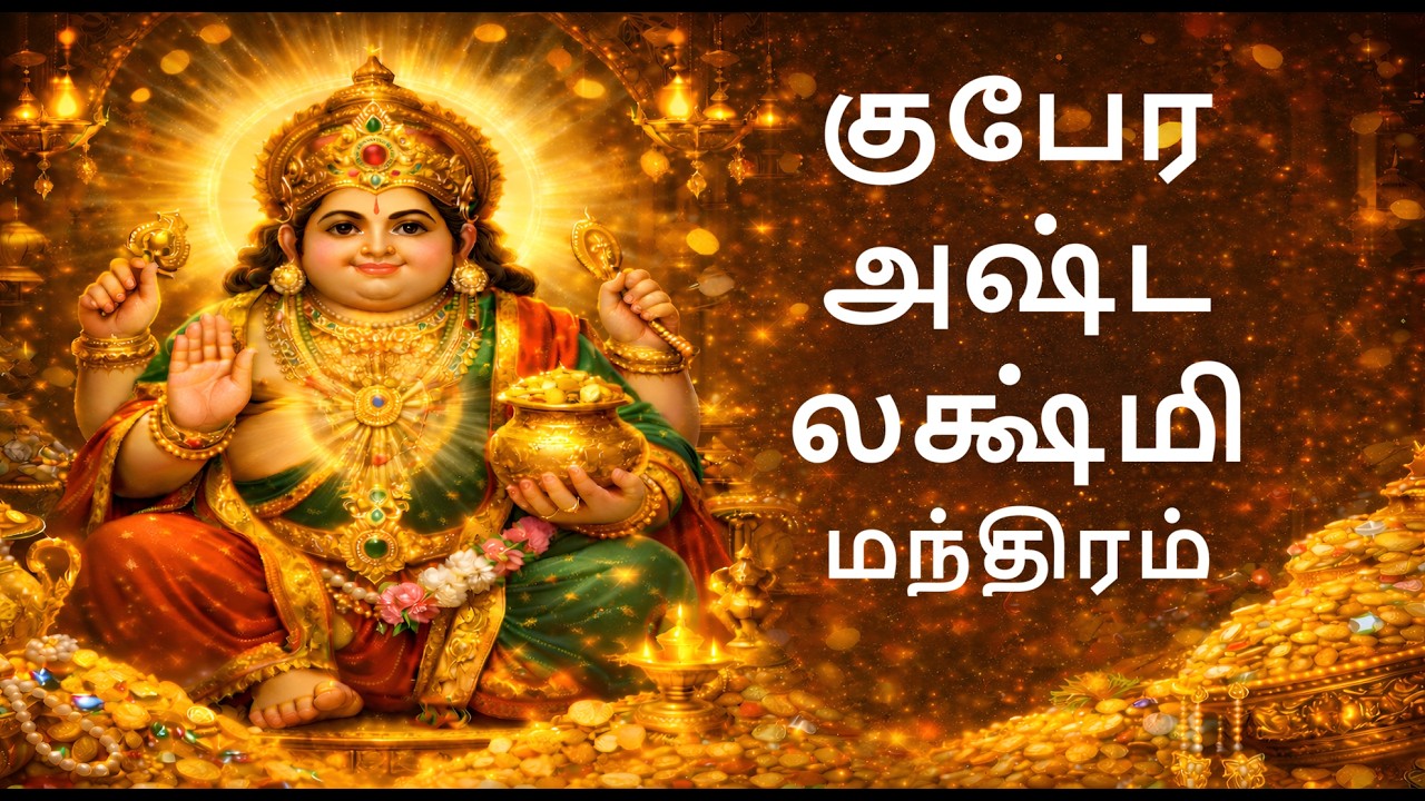 kubera mantra in tamil lyrics | குபேர அஷ்ட லக்ஷ்மி மந்திரம் | 108 Times