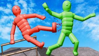 Dynamic AI Fight Each Other in Realistic Compilations! #3 (with Active Ragdoll Physics)
