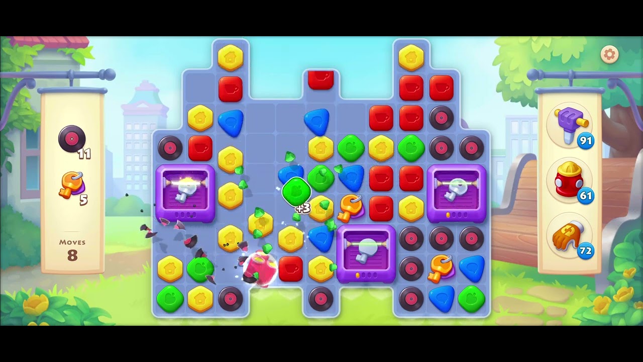 Puzzle Daddy] Township Colorful Puzzle_Level 1596 ∥ No Boosters