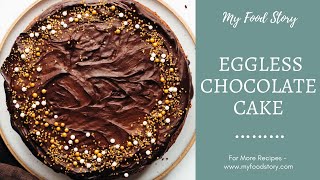Eggless chocolate cakes have a reputation of being dense and not as
tasty but this recipe will change all that. cake is soft, moist so
chocolatey...