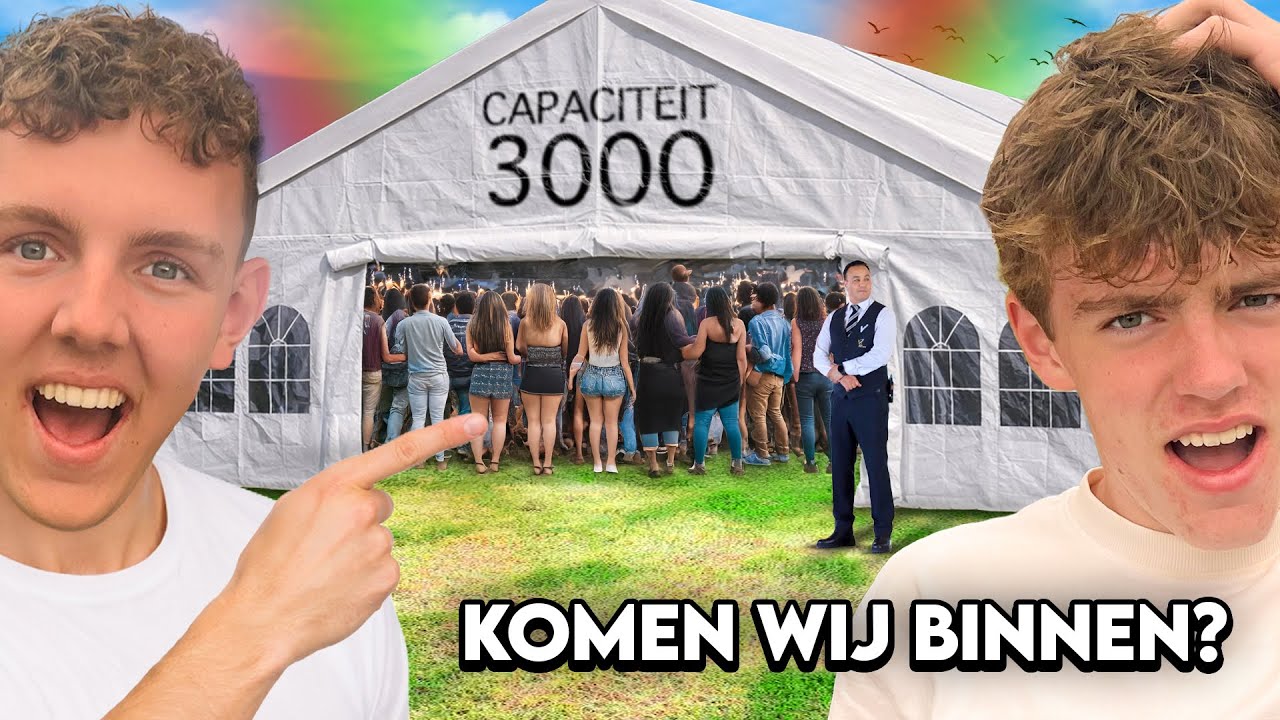 HOE KOMEN LUUK & JURRE IN DE FEESTTENT? (DOCU)🔥