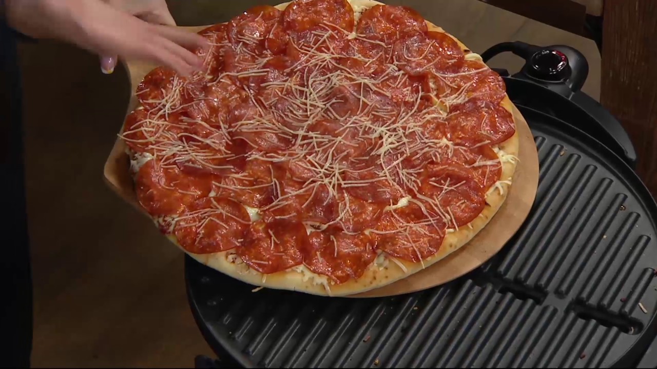 Foreman 15 Serving Indoor/Outdoor Grill w/ Cover & Recipes on QVC YouTube