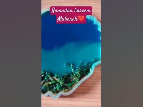 ramadan kareem resin art