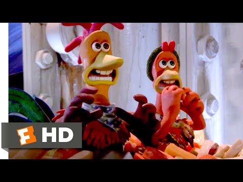 Chicken Run (2000) - The Pie Machine Scene (6/10) | Movieclips