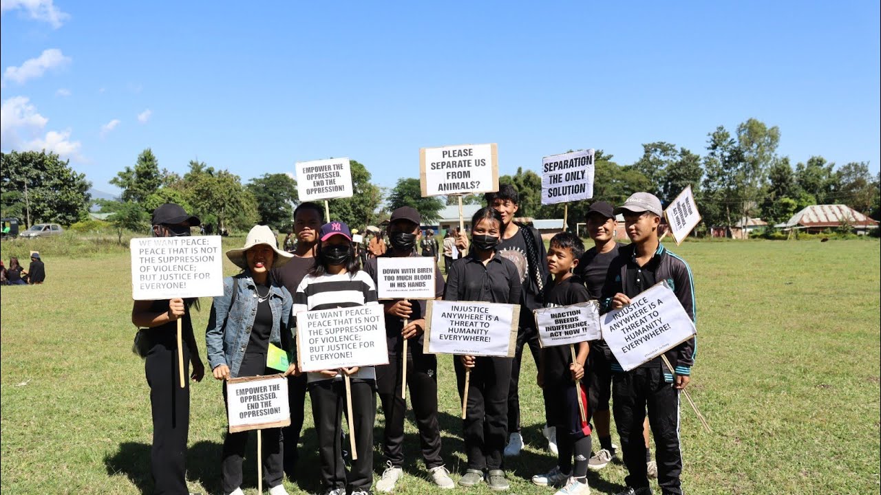 Tuni mass rally che na kin a joint artist ho lapi sah na ..Igam hilou ham😍😍