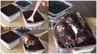 No Bake, No Steam Eclair Dessert Box (Cream O / Oreo Eclair dessert box)