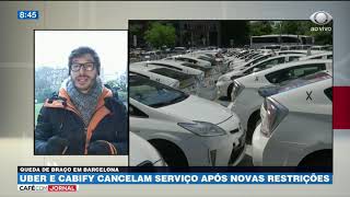 Taxistas vencem disputa com uber e cabify em barcelona