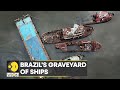 Wion climate tracker  brazil haunting graveyard of ships  latest world news