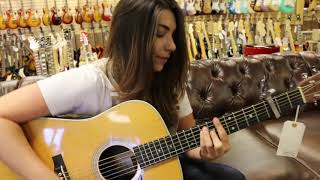 Sylvia Greenstein "Ain't No Rest For The Wicked" with our Martin D-28 at Norman's Rare Guitars chords