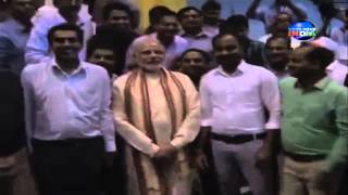 PM Narendra Modi jokes with Indians in UAE