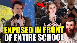 HEATED DEBATE... College Student ATTACKS Charlie Kirk And This Happened!