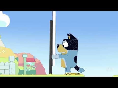 Bandit Heeler Taking Down Bluey The Sign 