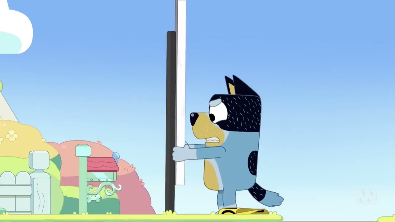 Bandit Heeler Taking Down | Bluey The Sign