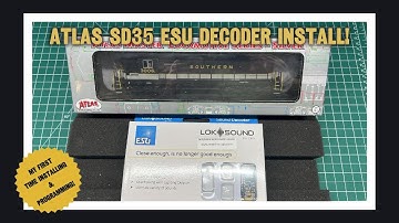 Techno: My First Decoder Install - Atlas SD35! (E160)