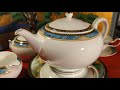 ウェッジウッド『カーゾン』ティーポット　WEDGWOOD Bone China "Curzon of Kedleston” teapot