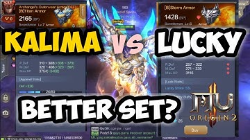 Lucky Set or Kalima Set - Must Watch MU Origin 2