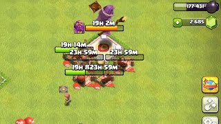 บ้าน12ไป13day 119|clash of clan