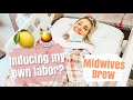 Midwives Brew Success! Labor and Delivery Vlog 2020, Inducing Labor Naturally, Birth Story Covid