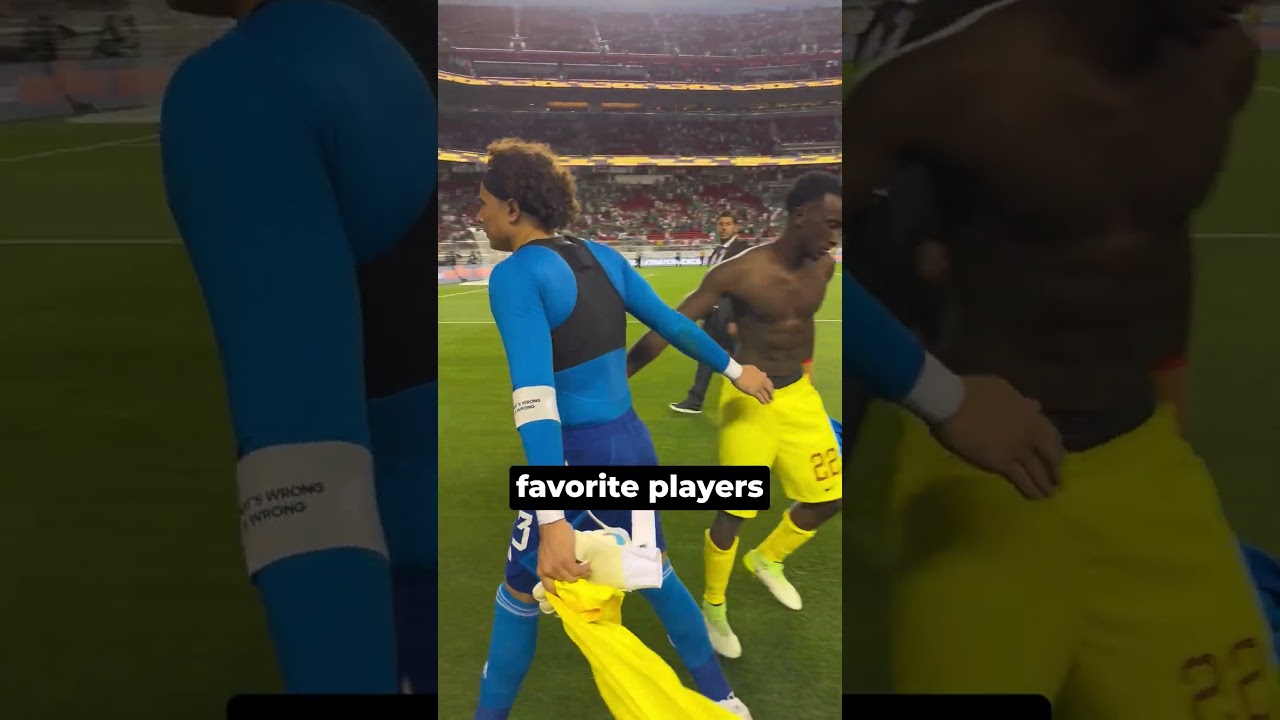 What happens to the jerseys after the match?