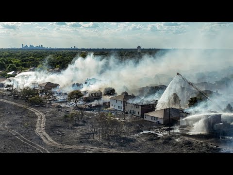 Homeowner reacts to Balch Springs fire