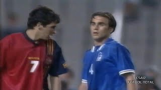 Fabio Cannavaro vs Spain/España - Final Euro Sub-21 - (1996)