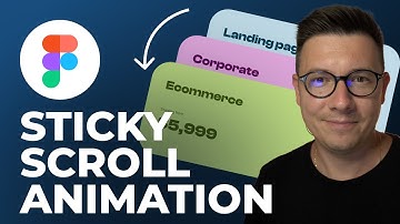 Sticky Scroll Animation in Figma | Tutorial for Beginners