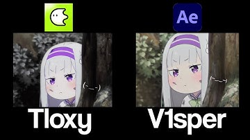 My blurrr app vs after effect | @Visperv remake