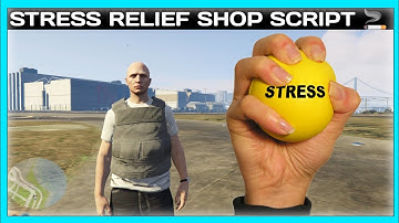 STRESS RELIEF SHOP 🚬 *FREE* | FiveM Roleplay Scripts | FiveM Tutorial 2023 | MJ DEVELOPMENT